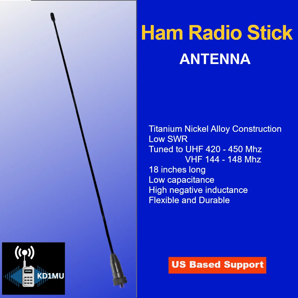 KD1MU Original Ham Radio Stick Antenna