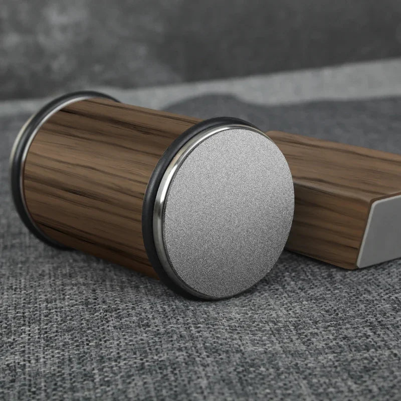 Rolling Knife Sharpener Magnetic Knife Holder Diamond Sharpening Stone with15and20 Degrees Angle Roller Kitchen Accessory set