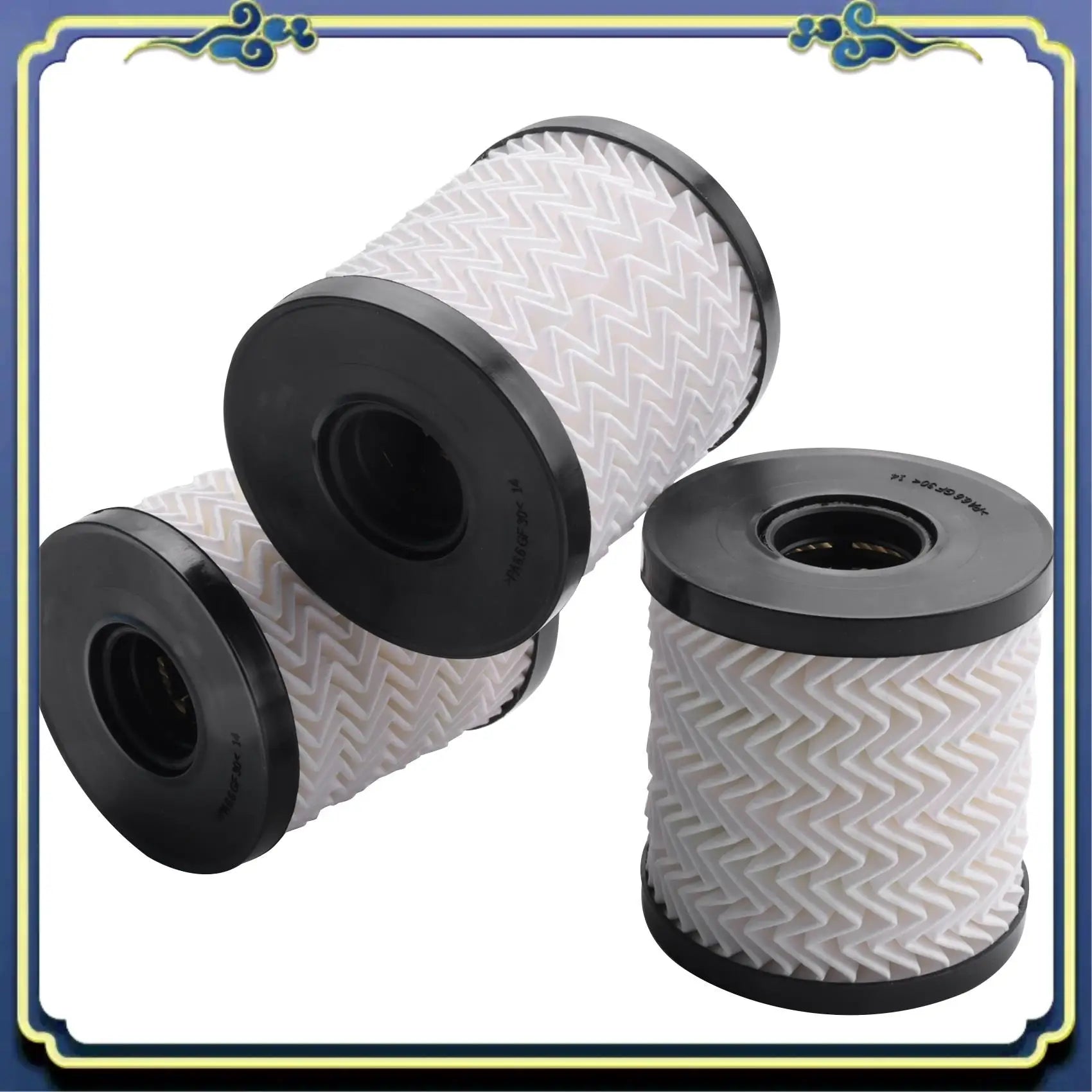 AU16-11427622446 Set Of 3 Engine Oil Filtrate With O-Ring For BMW Mini Cooper