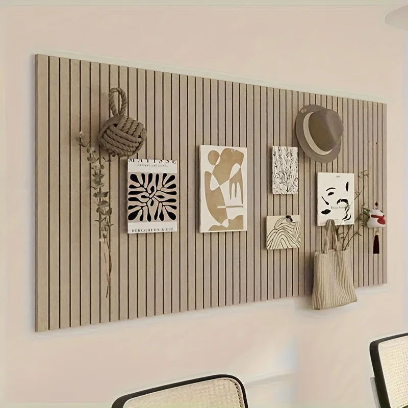 Large Bohemian Felt Wall Tiles - Round Cork Bulletin Boards, for Home and Office Decoration Wall Decor Living Room Decoration