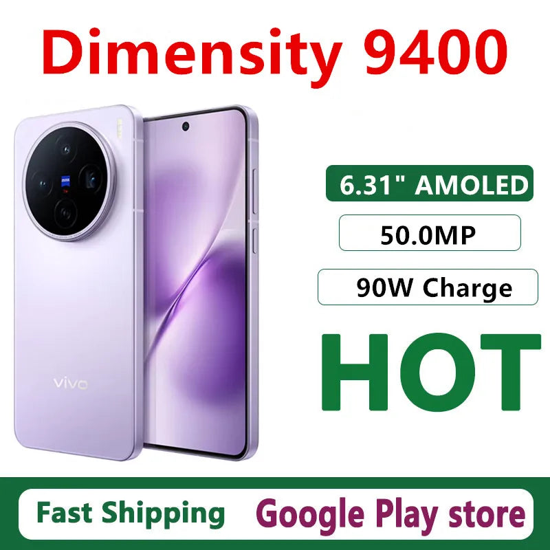 Original Vivo X200 Pro Mini Mobile Phone 6.31" AMOLED 120HZ 90W Charge 5700mAh 50.0MP Camera Dimensity 9400 Android 15.0 OTA