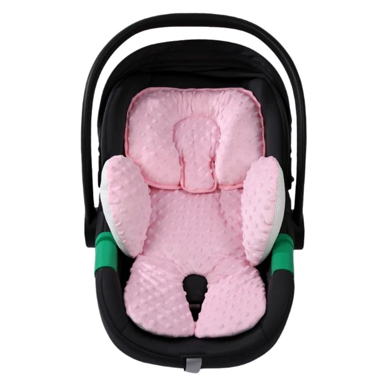 M76C Color Matching Baby Car Cushion Insert for Newborns Ensures Comfort and Safety in Strollers and Bouncer Seats