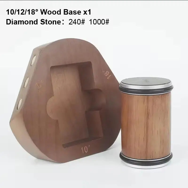 2025 NEW Rolling Knife Sharpener Knife Holder Diamond Sharpener Stone Whetstone Sharpening Angles Grind Stone Kitchen Tools