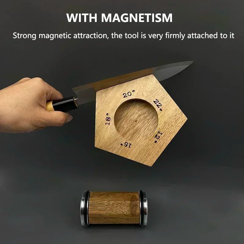 2025 NEW Rolling Knife Sharpener Knife Holder Diamond Sharpener Stone Whetstone Sharpening Angles Grind Stone Kitchen Tools