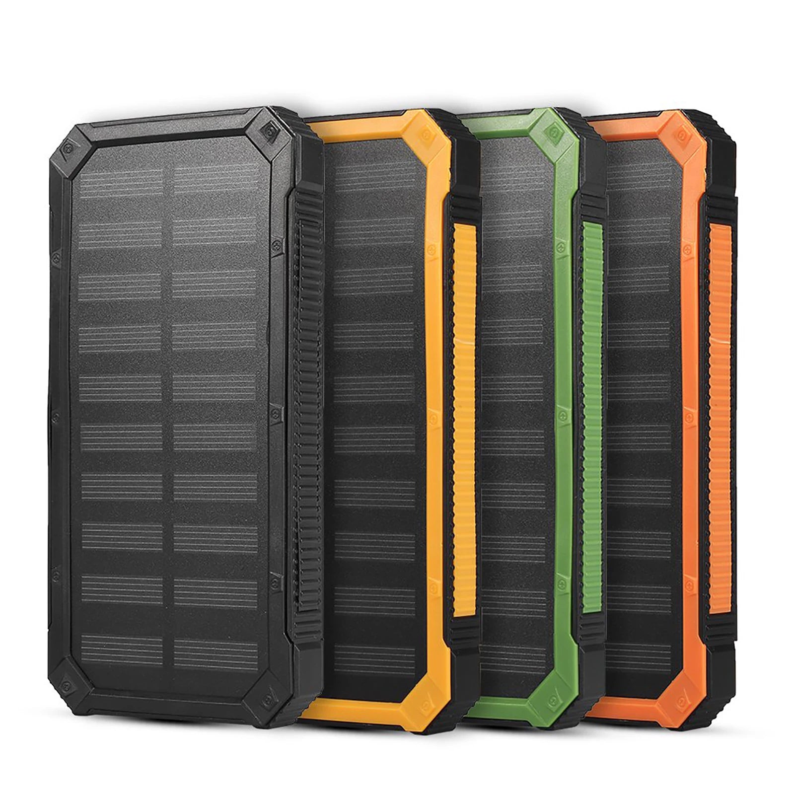 Portable Power Bank Solar Power Bank Dual USB Portable 20000mAh Fast Charging Dual USB Polar Mobile Power Bank Case DIY Kit