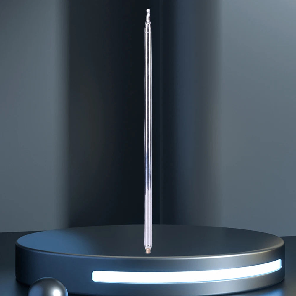 5.6M Stainless Steel Whip Antenna Pull Rod M10 Thread Telescopic Whips DIY for HF Radio V Antenna GP Antenna Yagi Antenna